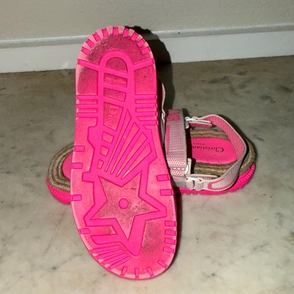 Dior Pink Dioract Sandals - Picture 9 of 10